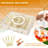 Divided Serving Tray with Lid