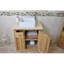 Degnan 750 mm Freestanding Single Vanity with Vessel Ceramic Basin-1521266563