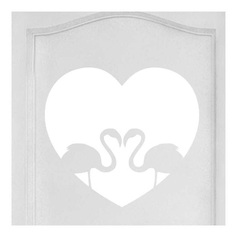 Animals Wall Decal, White