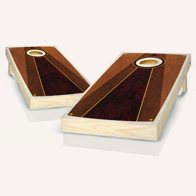 2' X 4' Bennett Pyramid Cornhole Set With Carry Case