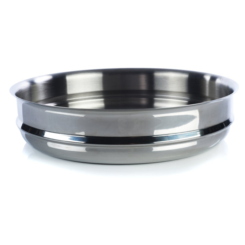 Terra Stainless Steel Saute Pan with Lid, 3 qt.