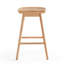 Tabouret de bar en bois massif Danel-877360258-927250379