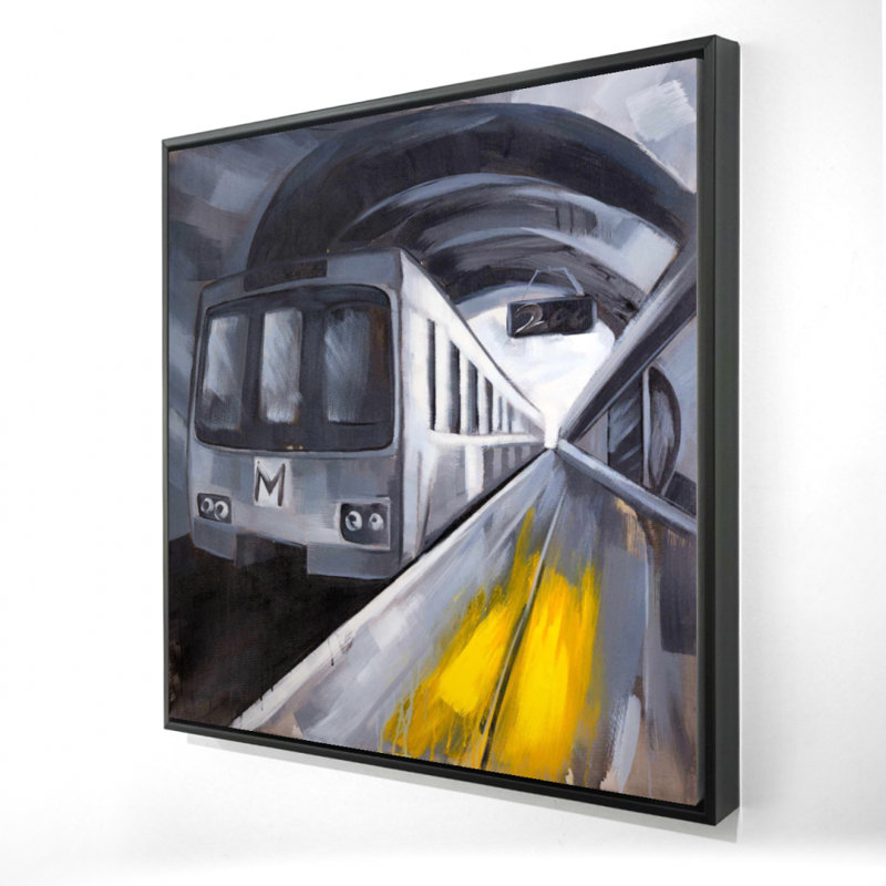 Subway Print On Canvas
