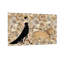 Animaux, fond floral, reine avec lion-319806892