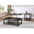 Aydia Rectangular Coffee Table with Lift Top in Gray