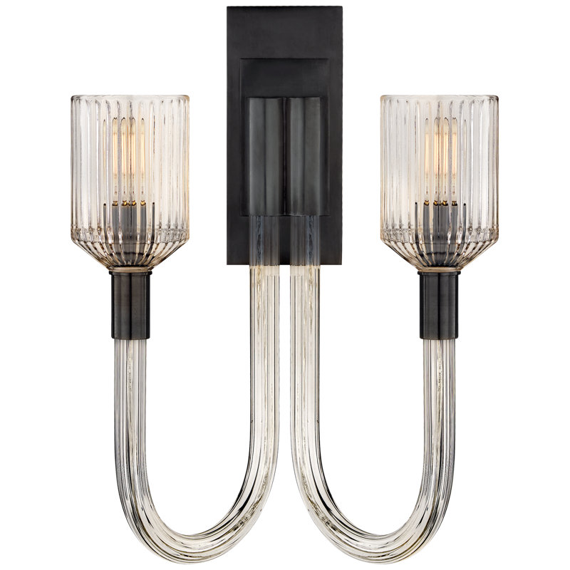 Kelly Wearstler Reverie Double Sconce, Bronze