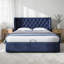 Antoinet Upholstered Single (3') Velvet Bed-1483230128