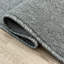 Tapis gris antidérapant sur mesure à profil bas-1588384260