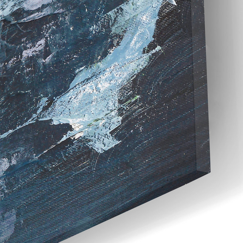Art mural en verre Wrought Studio ™ «Astonish 2» par Incado, H 24 po x l 16 po x P 0,2 po