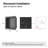 13.94"x 13.94" Square Wall Niche Single Shelf Recessed Metal Cabinet-362039297