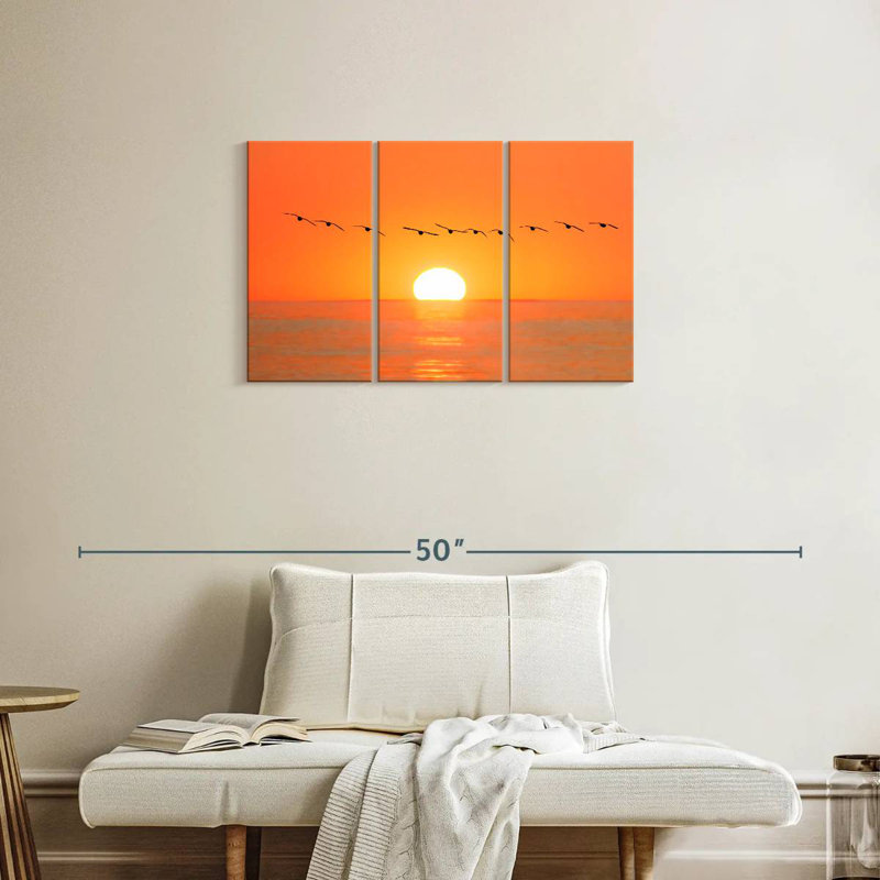 Kerrick s'envole au soleil, H 20 po x l 33 po