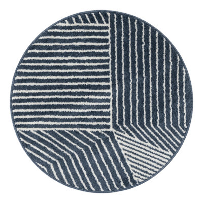 Latitude Run® Orkla Nikolis Rug Blue