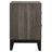 Stephan Grey Oak 2-Drawer Nightstand