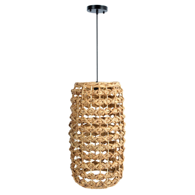 Lustre long Becerril, naturel