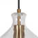 Emanoila 1 - Light Single Mini Pendant with Fluted Ripple Textured Glass