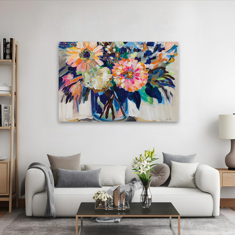 Bouquet de bouquets - récolte, H 40 po x l 60 po