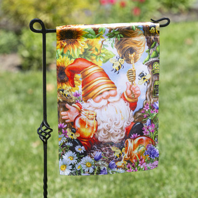 Drapeau de jardin en polyester 18 x 12,5 po Kulno
