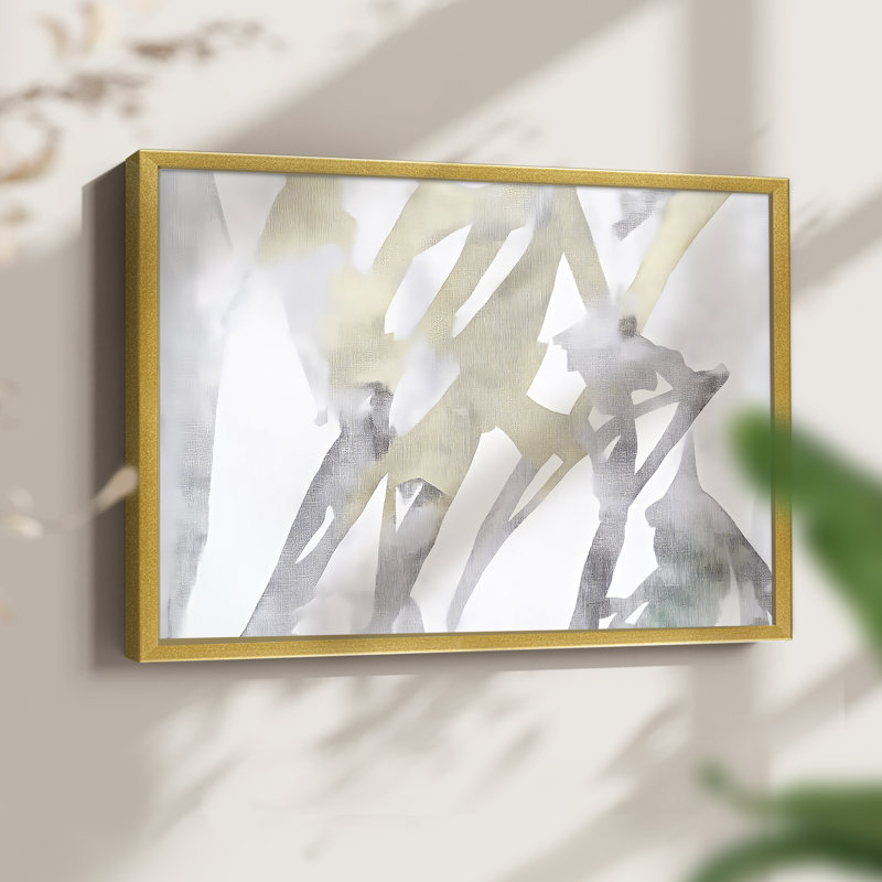 Abstract Series-LXXIX -Framed Print - Restickable, 8" H x 10" W