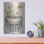 Art mural en métal luxueux «Grey Cottage Bathroom 1» par Silvia Vassileva, 12 po x 16 po