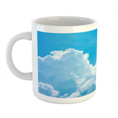 Grande tasse à café clouds