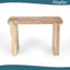 Console en bois massif L 45 po-217644324