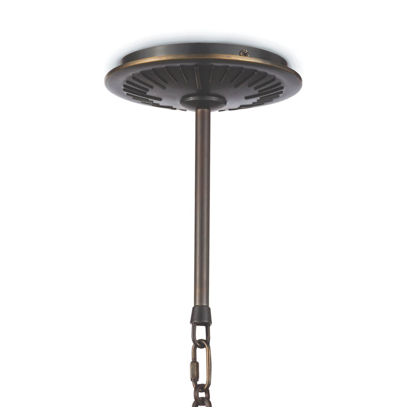1 - Light Pendant, 33.5" H x 8.5" W x 8.5" D