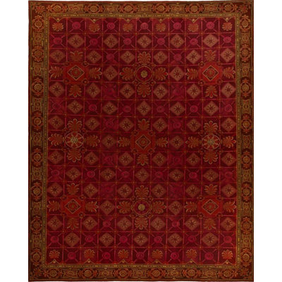 Wool Geometric Area Rug