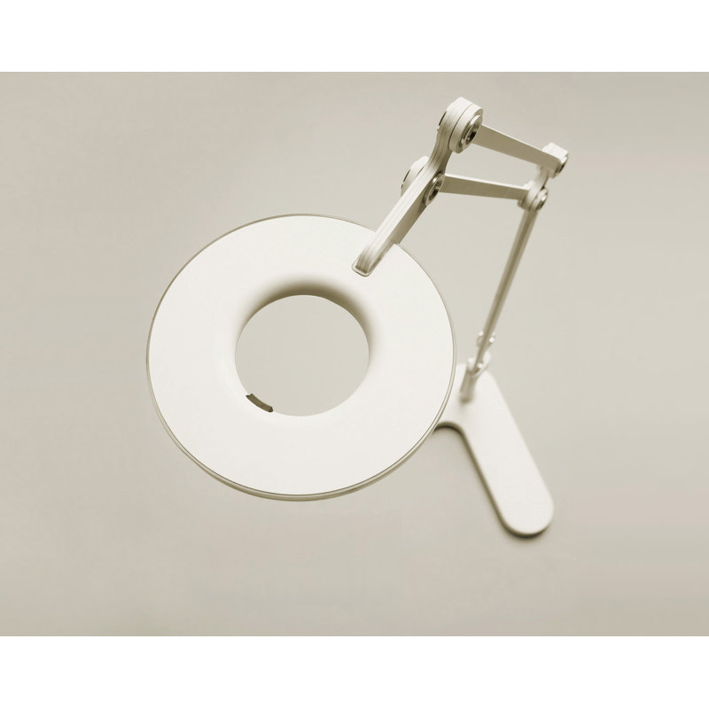 Link Desk Lamp, 33" H x 8.5" W x 7.5" D, White