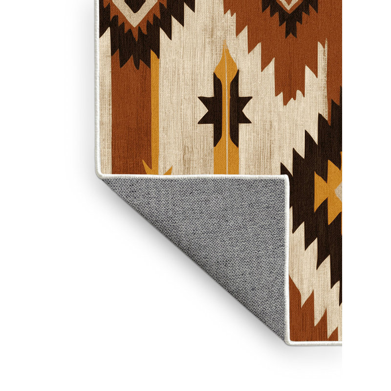 Tumbleweed Trail Rug, Round 7'