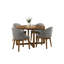 Ensemble repas Mid-Century moderne pour un confort quotidien