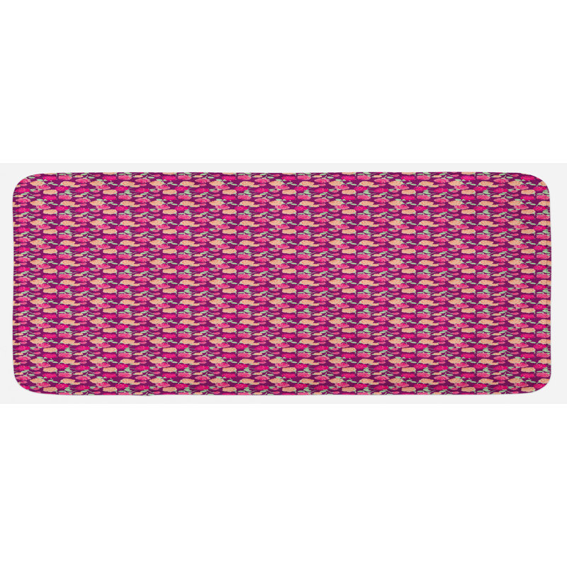 Tapis de cuisine Rose