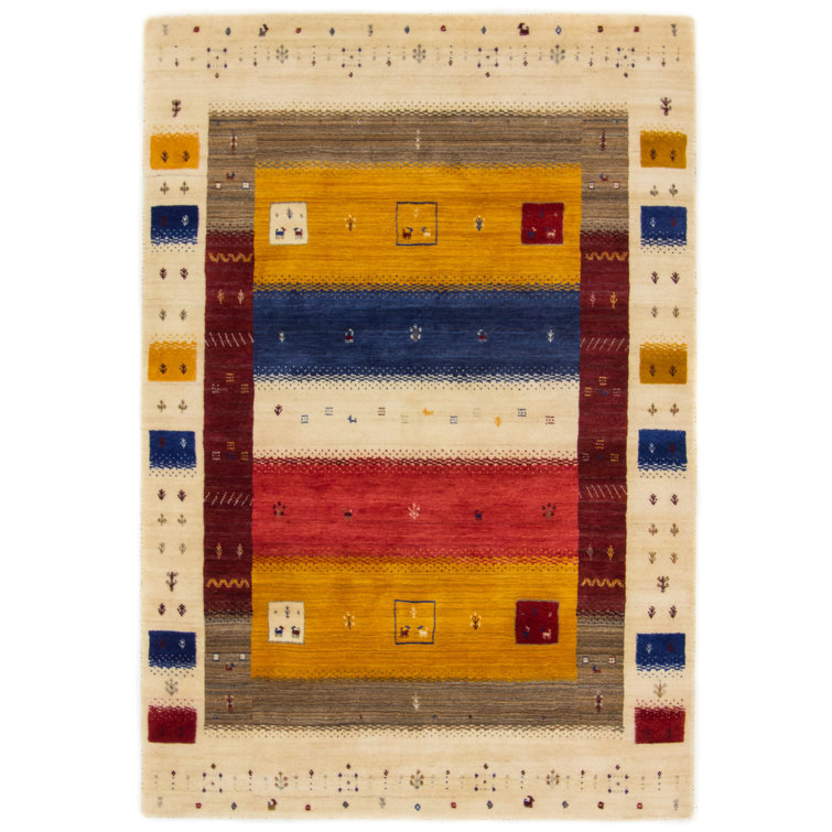 Gabbeh Soni Handwoven Wool Multi Rug