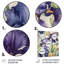 Impression murale mauve et verte d'Iris II-844726763