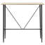 Malta Metal Base Dining Table-1405822485