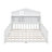 Full-Size Montessori Floor Bed With Bookcases And Blackboards, Versatile Platform Beds With Guard Rails, Solid Wood Floor Beds With Storage Headboards, Floor Beds For Kids And Teens-763516553