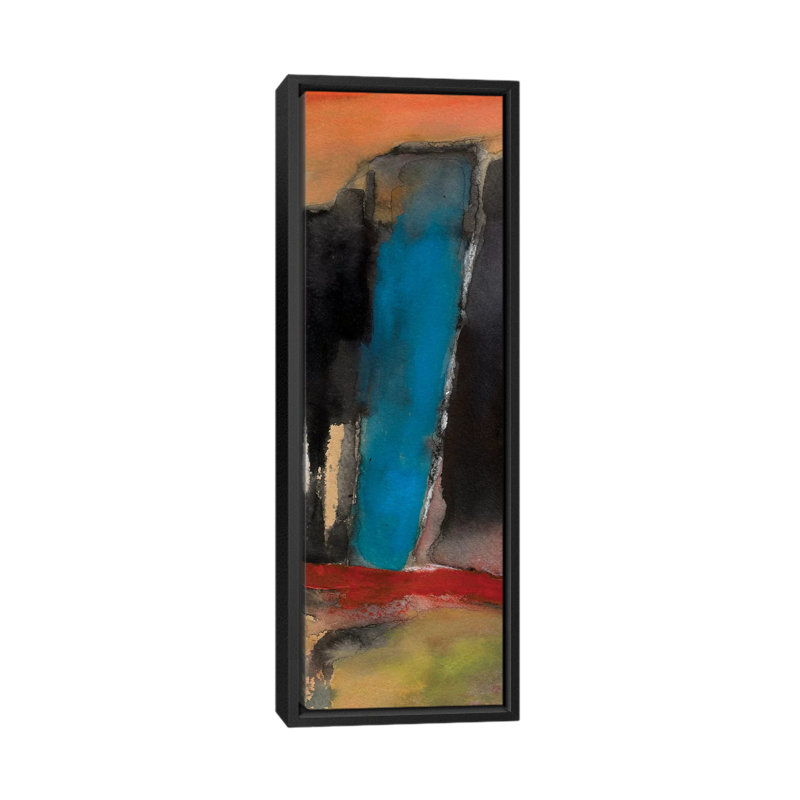 Hallicunation, reproduction d’art sur toile tendue, H 48 po x l 16 po x P 1,5 po, Toile avec cadre noir