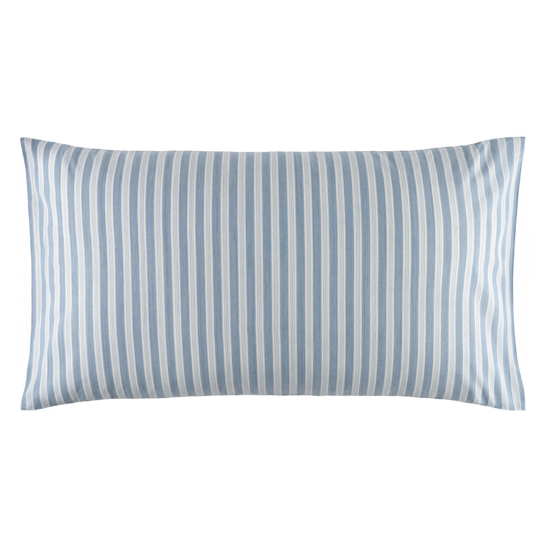 Simons French Blue Stripe Duvet Sham, Standard Sham