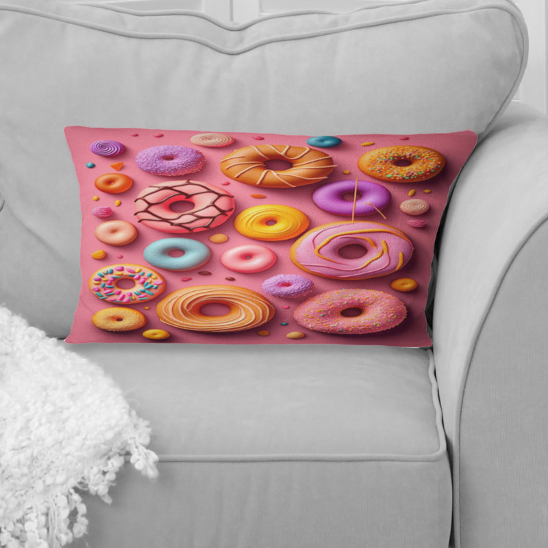 Coussin coloré Colorful Donuts Flatley I - Food Donuts
