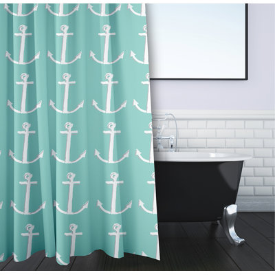 Rideau de douche simple Yancy