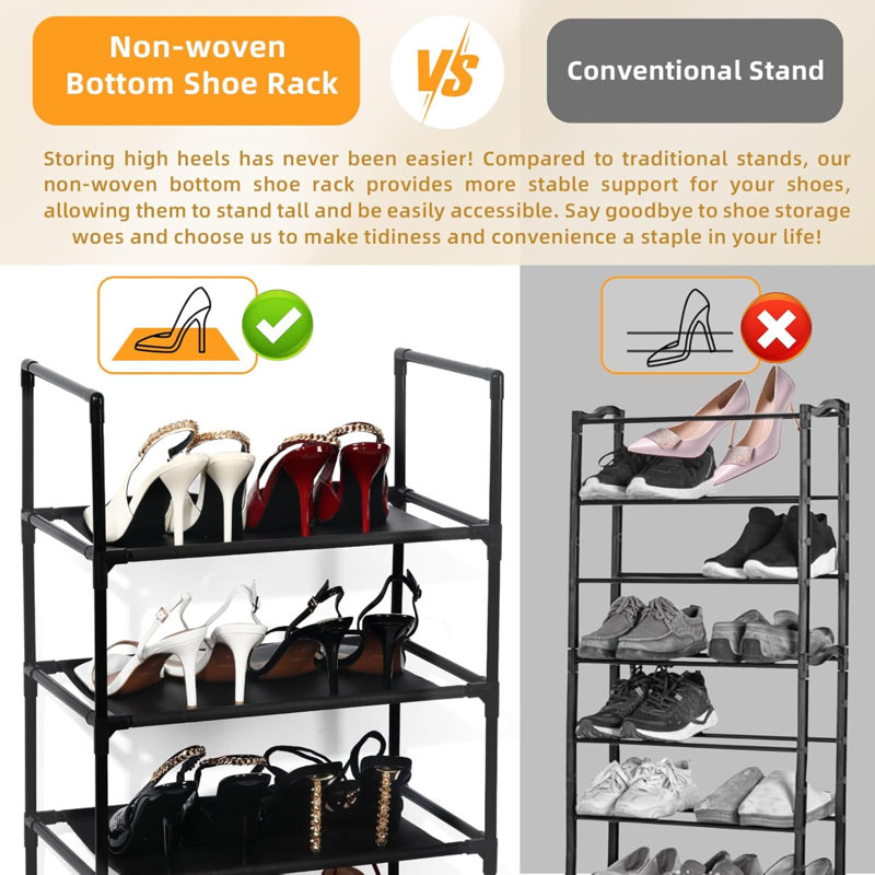 20 Pair Stackable Shoe Rack
