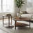 Triangular Wood End Table-1642392651