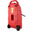Réservoir de carburant 16 gallons, 7,8 L / min, réservoir de gaz portatif avec roues en caoutchouc