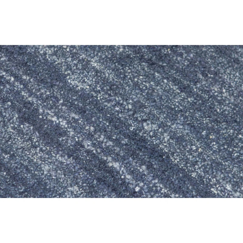 Wool Area Rug in Dark Gray