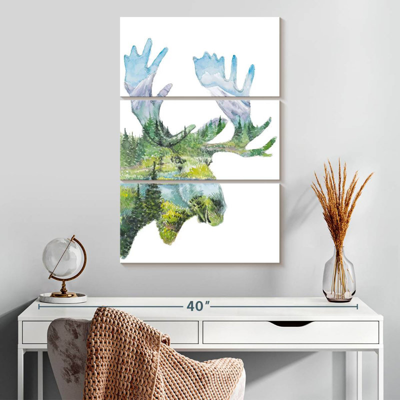 Brampt Nature Moose, 32" H x 20" W