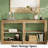 Side Table,Console Table,3-Tier Entryway Table
