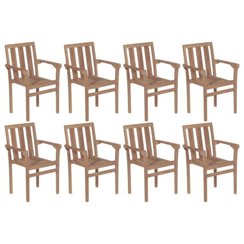 Chaise de patio en teck