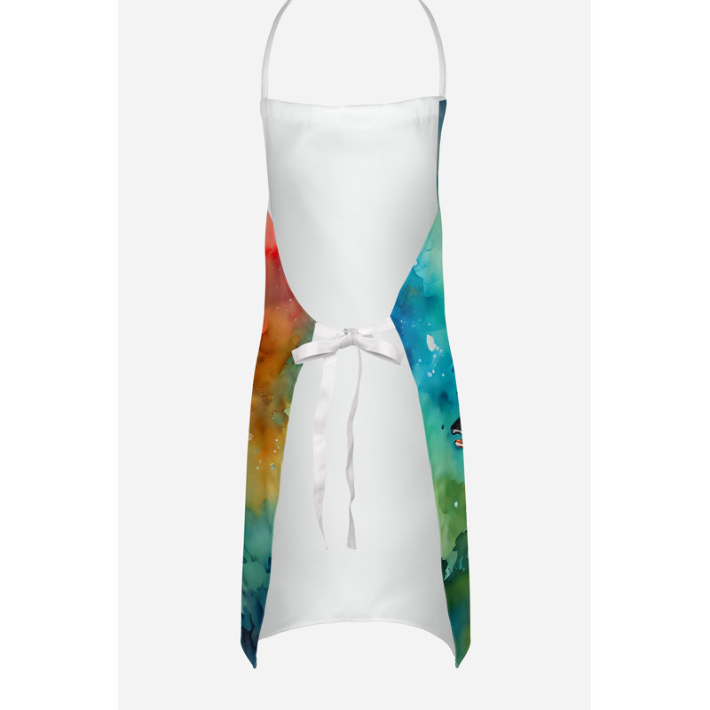 No Pattern Bib Apron