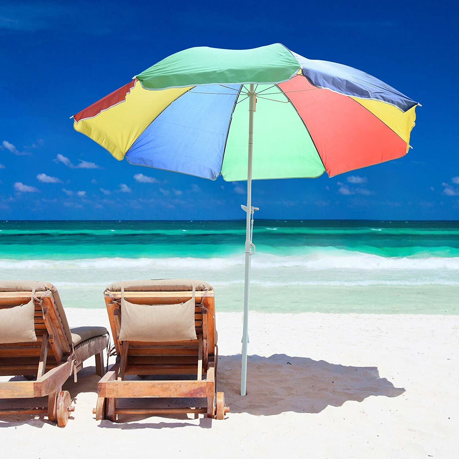 Rosecliff Heights Melina 5' Beach Umbrella - Wayfair Canada