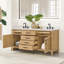 Ensemble de meuble-lavabo double 72 po Salome