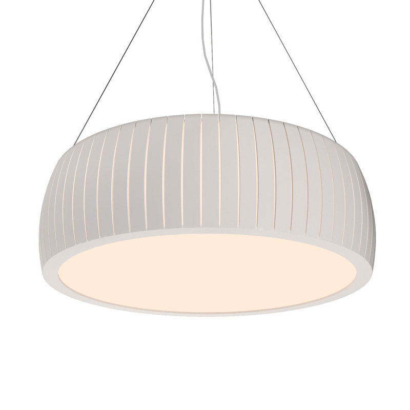 Barril Chandelier, 7.48" H x 23.62" W x 23.62" D, Charcoal, 3